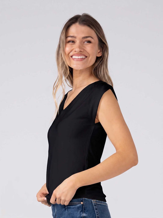 Katya Modal Top - Black